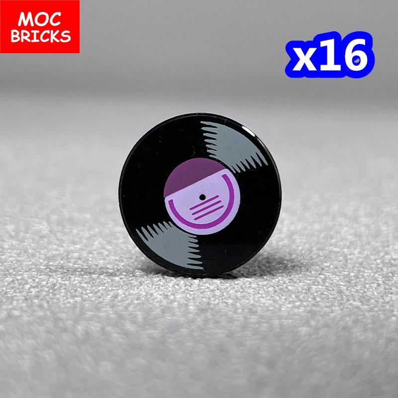 Non-Toxic Moc Bricks Suona Horn Music Score Singer Saxophone Bass Figure Musical Instruments Educatinal Building Blocks Kids Children Toys