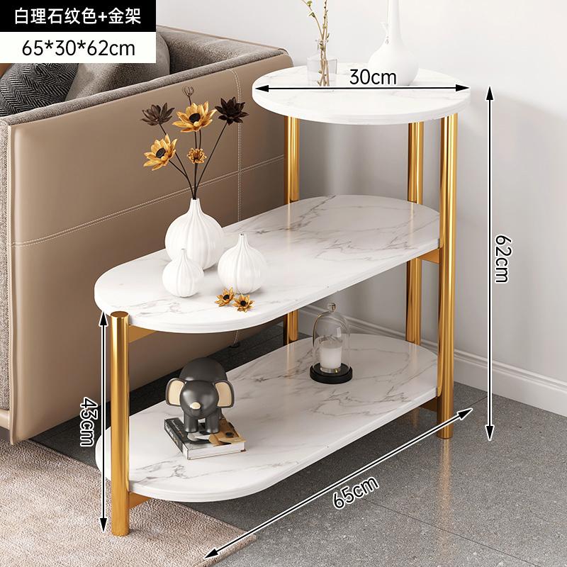 Sofa Side Cabinet Side Table Coffee Table Italian Light Luxury Side Table Small Apartment Living Room Home Side Cabinet