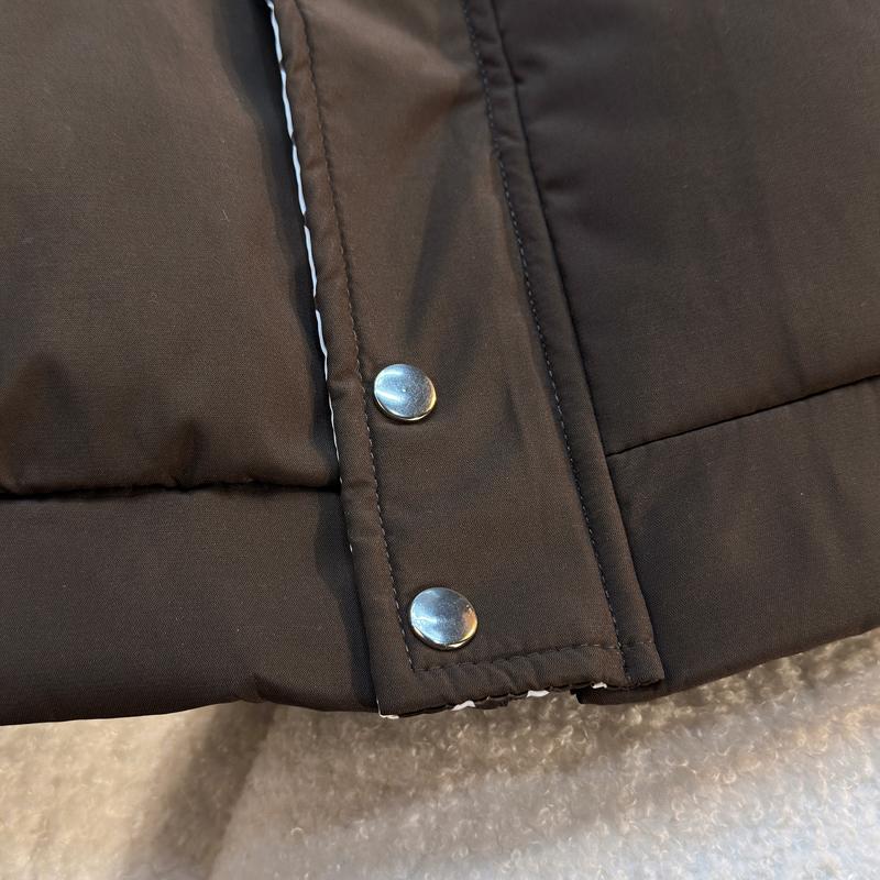 Fashion Winter Woman Short Parkas Stand Collar Loose Thick Warm Jacket Women's Coats