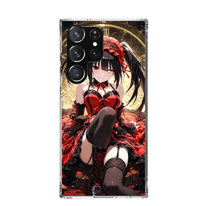 Date A Live Tokisaki Kurumi Phone Case For Samsung Galaxy S26 S25 Edge S24 S23 FE S22 Ultra S21 Plus S20 + Fundas Cover Coque Ga