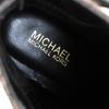 Pristine Michael Kors Short Boots  Combat Boots Brown Black Synthetic Women 6.5 Used