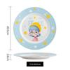 Yu Yi Angel Cartoon Princess Ceramic Steak Plate Set