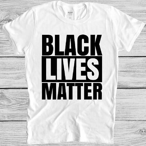 Футболка Black Lives Matter Афроамериканская Сила Активист Крутой Подарок Футболка M324 S
