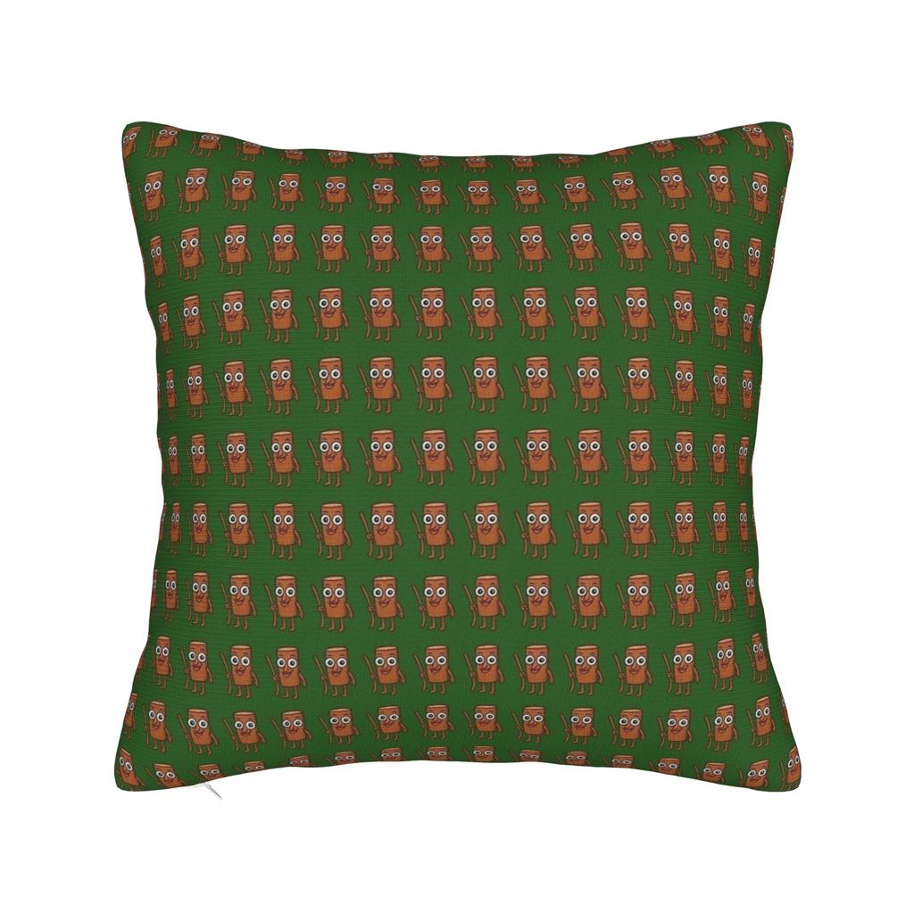 Watermeloni Crocodili Brainrot Fusion Italian Meme Pillowcases Cute Funny Pillow Case For Couch Sofa Bedroom Comfy Pillow Cover