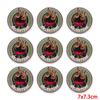 10 Pcs/lot Embroidery Patch Iron On Patches For Clothing Patches On Clothes Jackets Decor Applique Sew Supplies