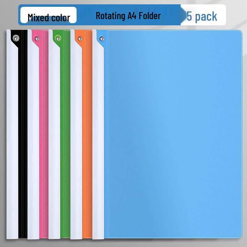 Reversible Drawbar Clip A4 File Folder