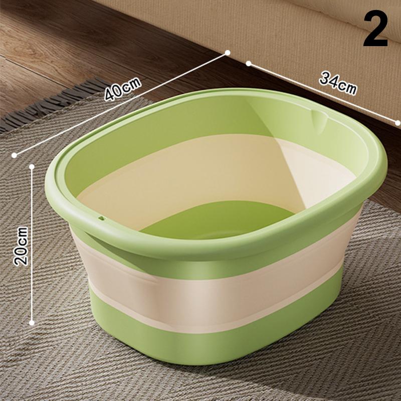 1Pcs Foldable Home Foot Bath Bucket Massage Foot Wash Leisure Health Bucket Foot Bath Basin Portable Foot Soak Foot Tub