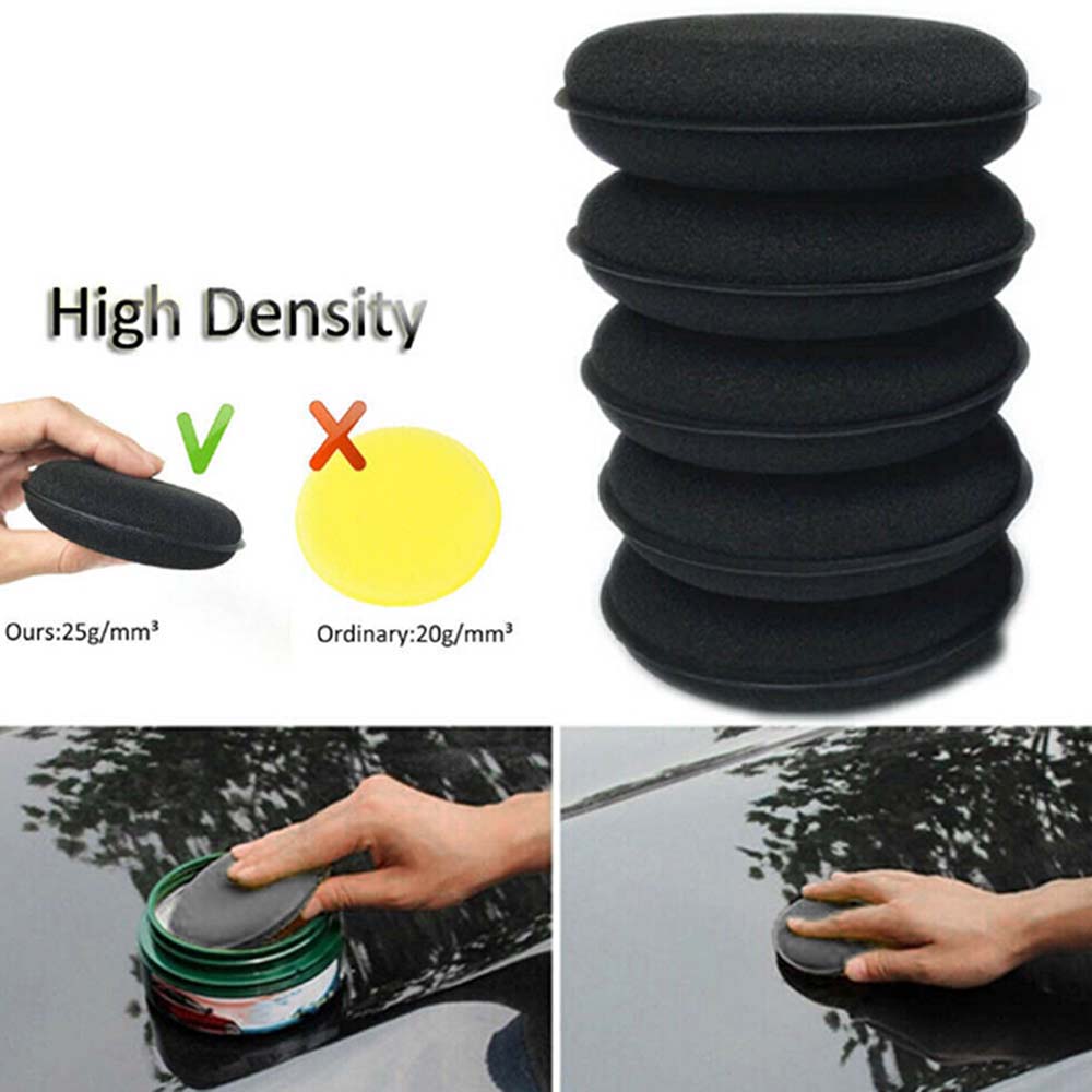Applicator Pad Car Cleaning Buffer Polish Foam Sponges Wax Applicator Microfiber Polishing Pads