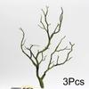 3pcs Artificial Plant Simulation Coral Branch Wedding Party Decoration DIY Accessories Small Tree Branches Christmas Decor