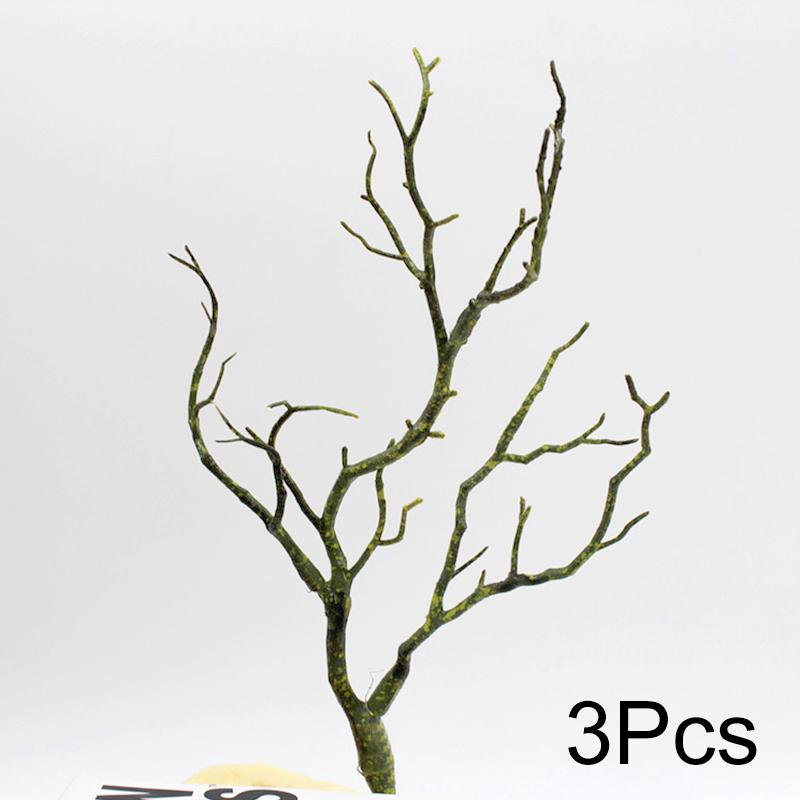 3pcs Artificial Plant Simulation Coral Branch Wedding Party Decoration DIY Accessories Small Tree Branches Christmas Decor