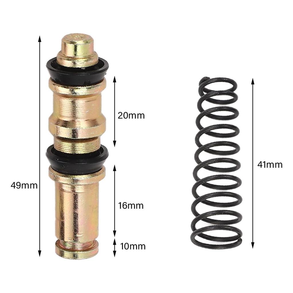 Motorcycle Clutch Brake Pump Repair Kit Precision Plunger Cylinder Rig for Atyhao 12.7mm Hydraulic Pump Durable and Easy To Install