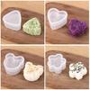 FUNKID Onigiri Molds, Flower/Bear/Triangle/Heart Shapes, Cute Bento Molds for Home or Business Use, Improves Children's Meals, Easy To Eat, Made of PP