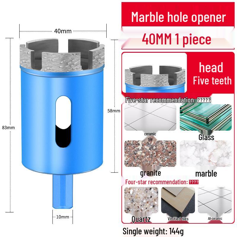 Diamant-beschichteter Lochbohrer für Marmor, Keramik, Glas und Feinsteinzeug
