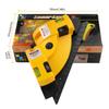 90° Tile Laying Tool: Wall & Floor Tile Level with Laser Right Angle Meter