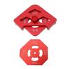 Woodworking Round Corner Radius Templates Aluminum Alloy Radius Jig Template Set R15 R20 R25 R30 T15 T20 T25 T30 Sizes