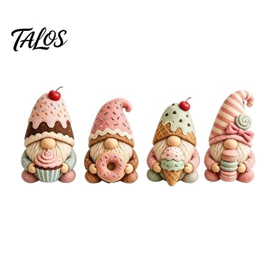 Stress Relief Craft Kit Cozy Gnome DIY Patchwork Kit, Felt Creative Beginner Sewing Art for Crafters, Home Decor Unique Handmade Gift 3D Elf Set