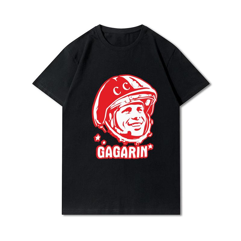 Letní pánská trička velké velikosti Tričko ze 100% bavlny Cccp s potiskem Ležérní nošení Trička s krátkým rukávem Trička do přírody