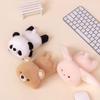 Pocket-Sized Plush Panda Mouse Wrist Pad Toy – Desktop Companion Doll