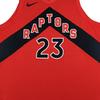 Nike X NBA Toronto Raptors Fred VanVleet Player Edition Pullover Sports Comfortable Casual Versatile Logo Basketball Jersey Unisex Jersey CN6341-657