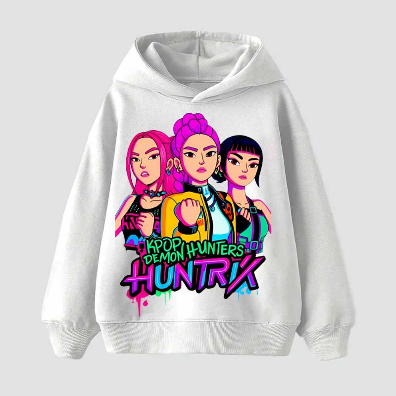Kpop Witch Hunt Boys, Girls, Children, Middle-aged and Young Adults, Spring and Autumn Hoodies, Thin Sweatshirts