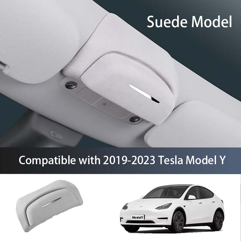 Car Sunglasses Box Holder Organizer Panoramic Sunroof Glasses Storage Box Case ABS For Tesla Model 3 & Y -2025 Accessories