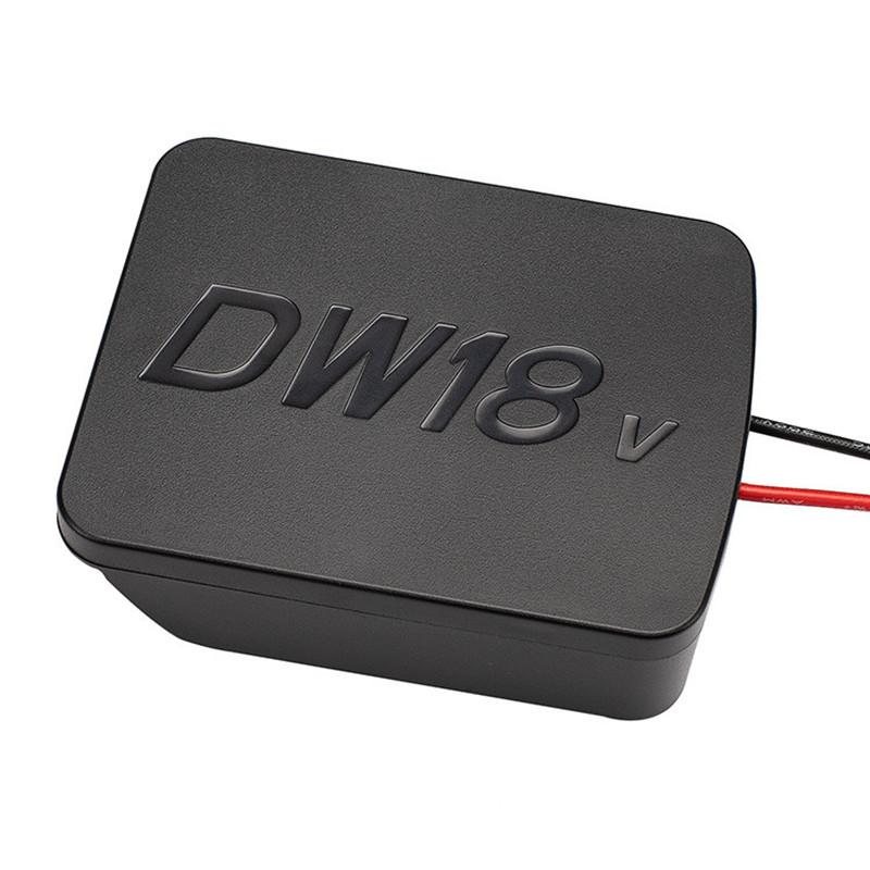 

Адаптер аккумулятора для Dewalt 20v Max 18v Разъем питания док-станции 14 AWG Провода Адаптер питания Аксессуары для инструментов Черный/Желтый