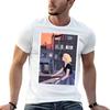 Fenêtre arrière Illustration au crayon Fan Art Hitchcock T-shirt Grande Taille Haut Décontracté à Manches Courtes