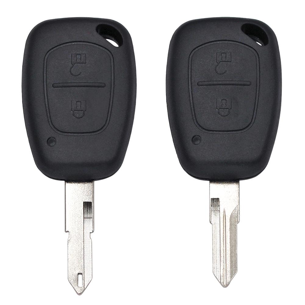 YOUBBA Remote Car Key 1 /2B for Renault Clio II Master Twingo Kangoo ID46/PCF7946 Transponder Chip 434Mhz NE73 VAC102 Blade Key