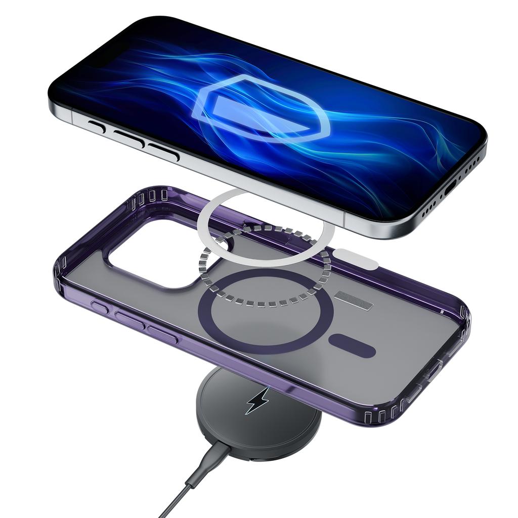 Apple Iphone 14 Pro Max - 3Mk Frosty Magcase Purple