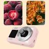 Double Screen Selfie Camera 4K 64MP 18X Zoom Portable Digital Camera Pink for Vloggings School Trip