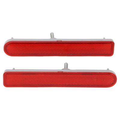 1 Paio Riflettore Paraurti Posteriore 8191035060 Lente Rossa Finitura Riflettore Coda Auto Ricambio per FJ