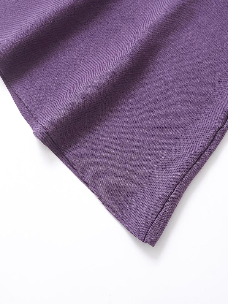 2024 Women's Winter European & American Style Knitted Ice Skating Mini Dress