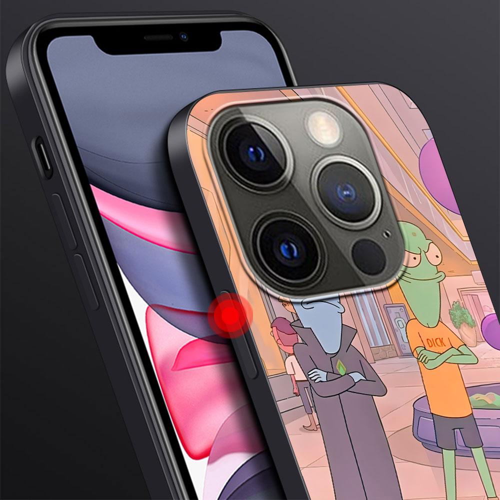 Pupa Solar Opposites Case for Apple iPhone 14 11 16 Plus X XS 13 12 Mini XR 15 Pro Max Silicone Black Soft Phone Cover