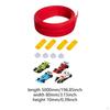 Flexible Race Car Track Ramp Toy Racetrack Portable Diecast Cars Flex Tracks for Kids 3 4 5