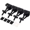 Saddlebag Locks Mounting Bolts Security System Deterrent Pins for Harley Touring 1993-2023