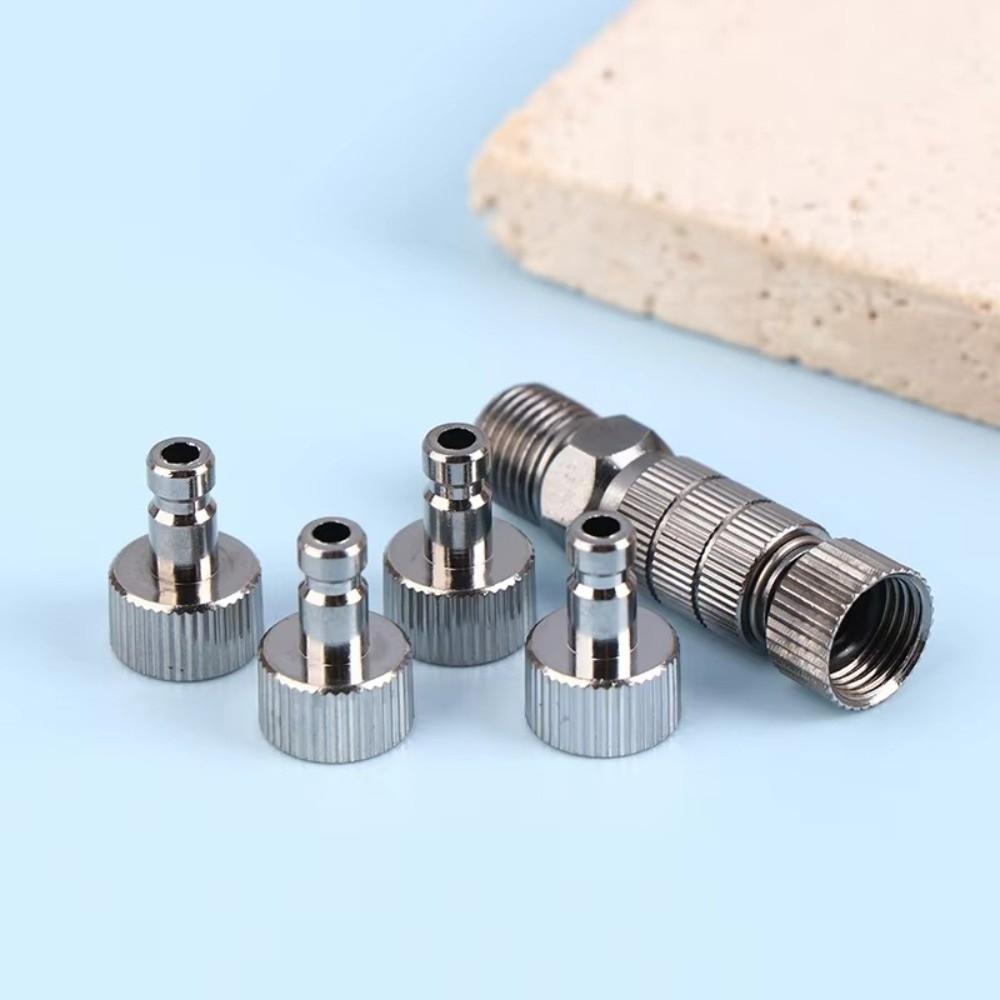 5 Stück Airless Air Gravity Modell Airbrush Schnellkupplung Stecker 1/8 ZOLL Anschluss Schnellverschlusskupplung Adapter