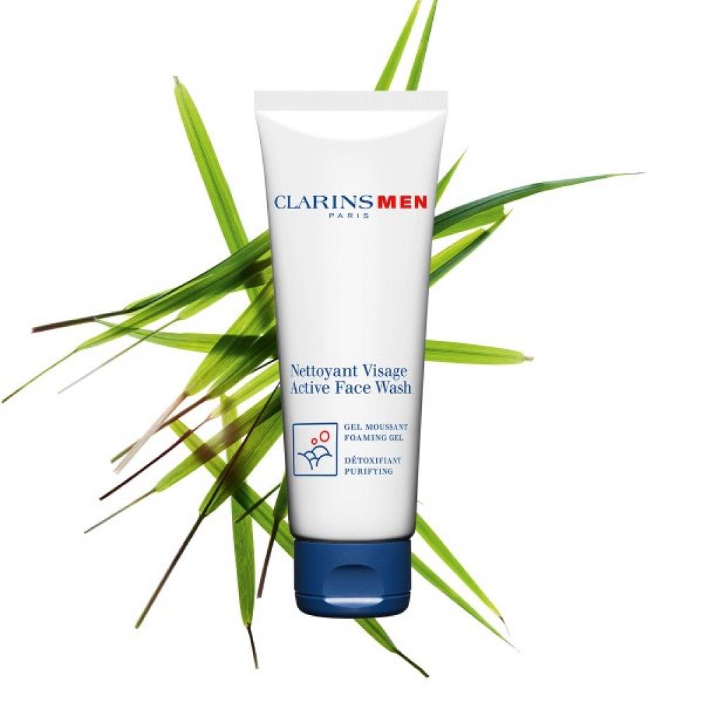 Clarins Men Face Wash Active 125ml MAN ACTIVE FACE WASH/Excluding gift-wrapping
