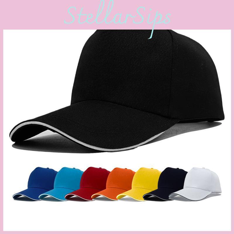 Men Women Cotton Cap With Curved Brim For Sun Protection And Breathability In Outdoor Sports