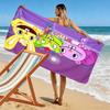 Serviette de plage Happy Tree Friends Impression plate 2D, Grande serviette douce à séchage rapide pour la plage, le camping, la natation. NSTJ0928233