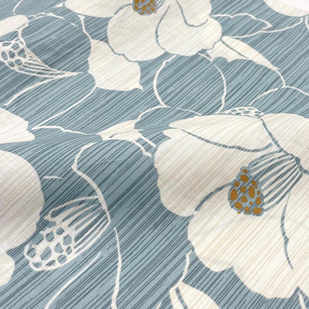 Fuuka Yukata Set Adult One Size Fits Camellia and and Women's (2 Pieces), Size, Most, (Blue White) Pre-Obi (Salmon Pink)