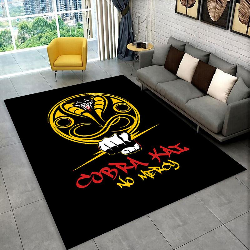 

Ковер Cobra Kai TV Аманда Карате для Спальни Гостиной Дивана Игровой Комнаты Прихожей Декор Дома, Детский Нескользящий Ковер Подарок 40x60cm