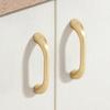 Fashion Zinc Alloy Bright Chrome Handles Furniture Hardware Furniture Handle Multifunctional Cabinet Knobs Cupboard