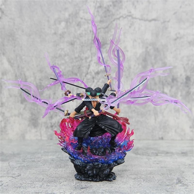 15cm Anime Figure Asura Roronoa Zoro Statue Action Figure Collection Model