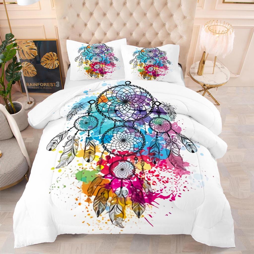 Dream Catcher Bedding Set Luxury Soft Bed Linen For Kids Adults 3D Printed Home Decor Single Double Twin Bohemia Duvet Cover Set