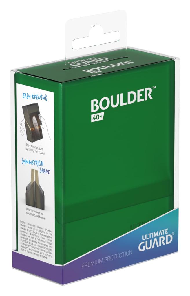 Ultimate Guard Boulder Deck Case 40+ (Emerald)