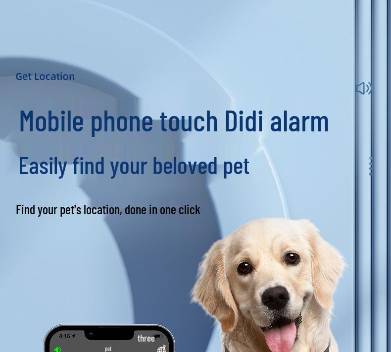 Bluetooth GPS Tracker Airtag: Anti-Loss Device for Apple & Android, Perfect for Pets