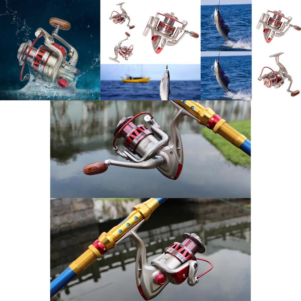 High-performance Metal Spinning Fishing Reel With Smooth Operation And Durable Design