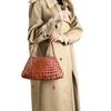 Luxusmode Damen Tasche Tragetasche Handgewebt Handtaschen Mode Retro Handtaschen Vielseitig Unterarm Schultertaschen