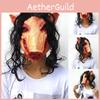 Creepy Animal Prop Scary Pig Head Mask For Halloween Cosplay Costume Parties