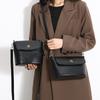 Retro Mini Torba Crossbody, Luksusowa Jednolita Kolorowa Torebka Wiadro, Damska Codzienna Torebka Z Klapką Na Ramię